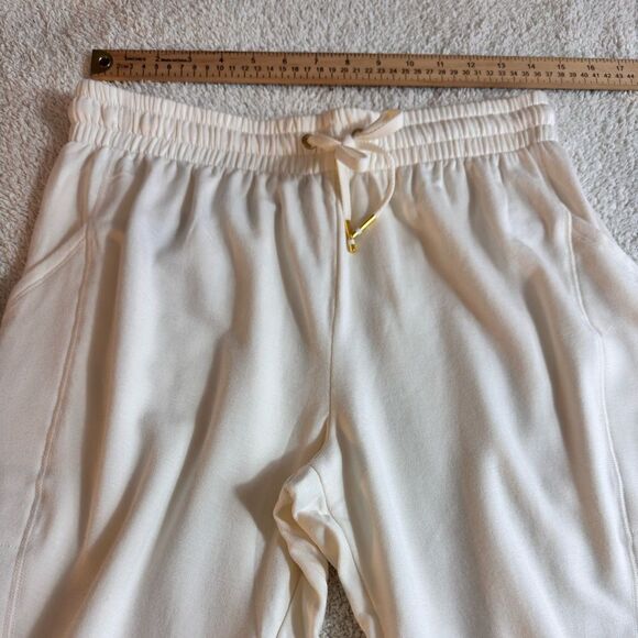 Alala Fleece off Duty Sweatpants Womens Sz M Bone Pull on Drawstring Fleece New - Picture 11 of 16